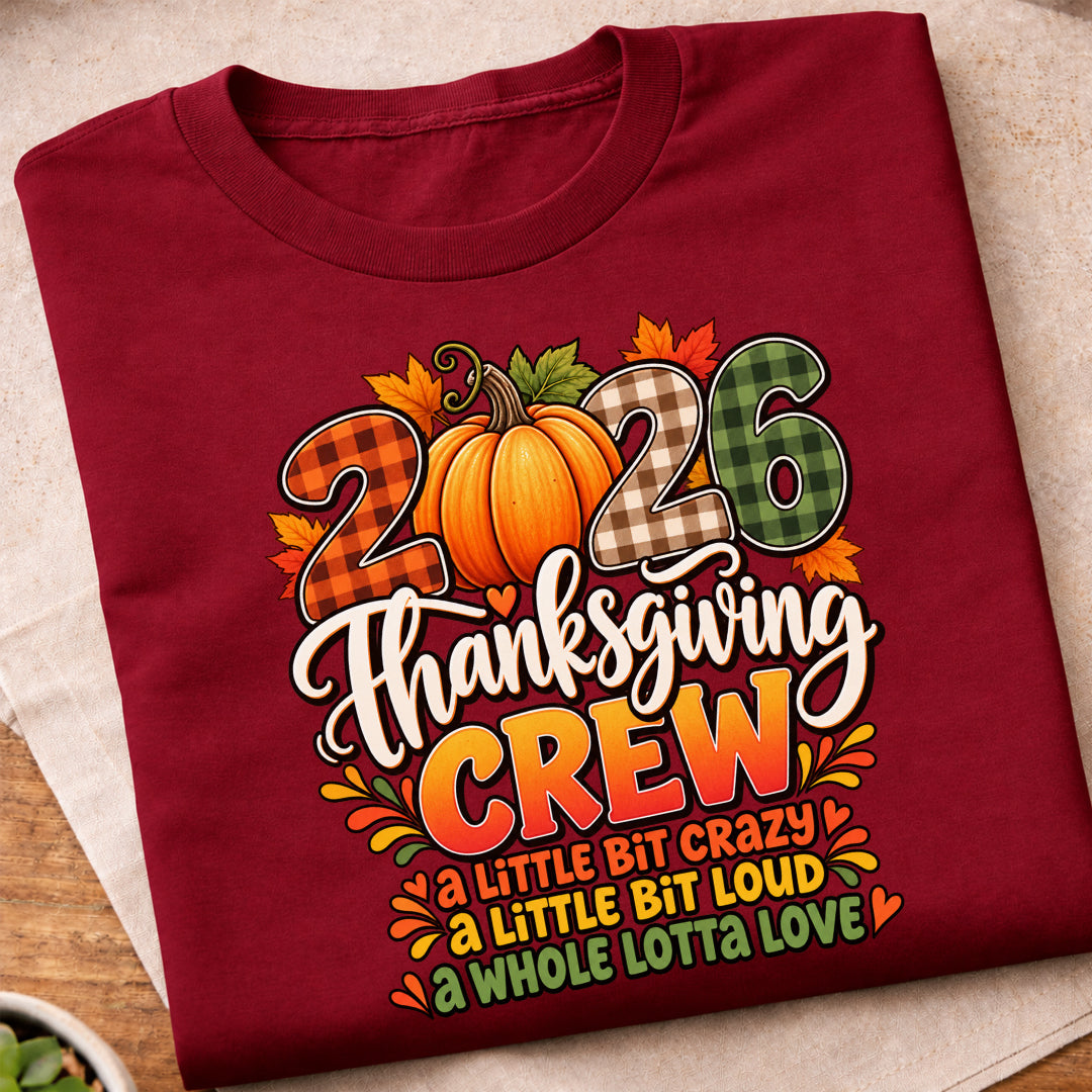 Thanksgiving Crew 2026 T-Shirt
