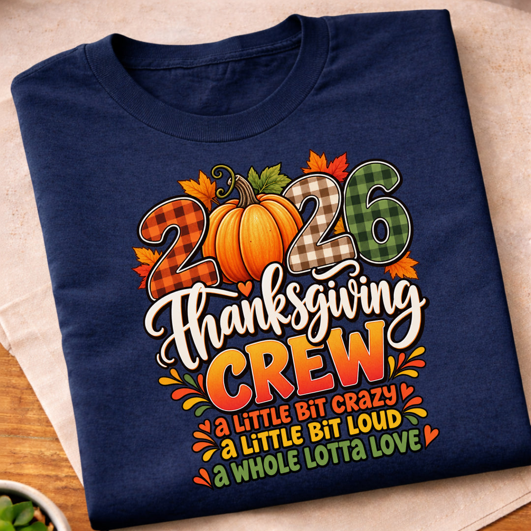 Thanksgiving Crew 2026 T-Shirt
