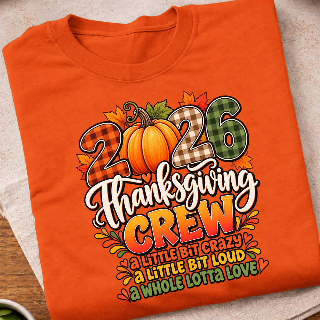 Thanksgiving Crew 2026 T-Shirt