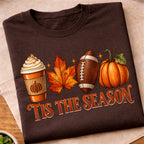 Tis The Season Fall Football T-Shirt