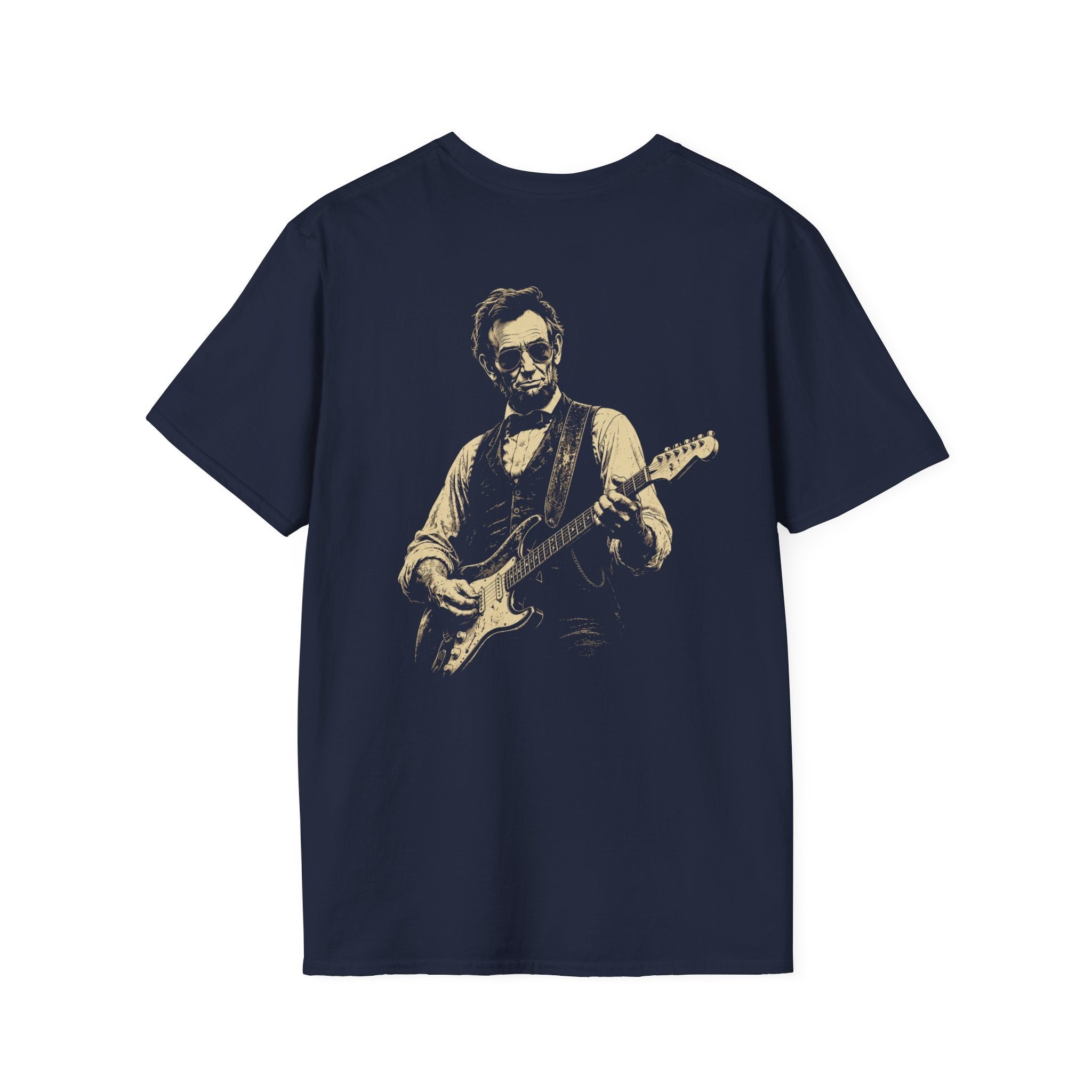 Back Print Abraham Lincoln T-Shirt