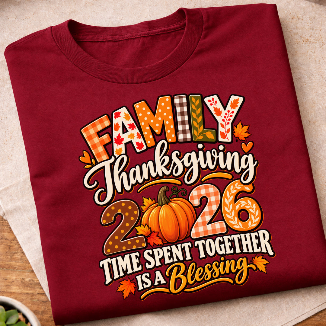 Family Thanksgiving 2026 T-Shirt