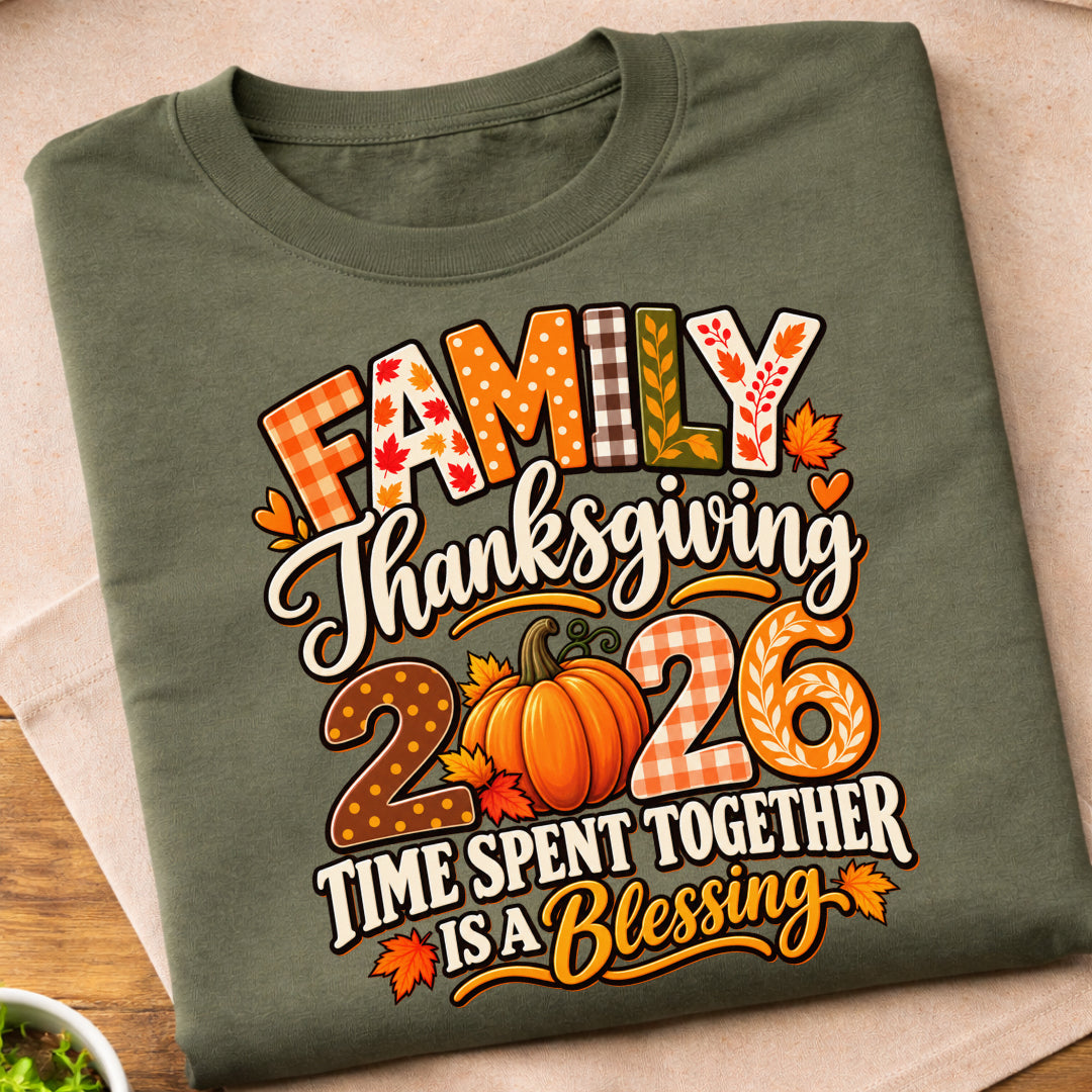 Family Thanksgiving 2026 T-Shirt