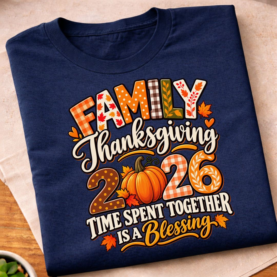 Family Thanksgiving 2026 T-Shirt