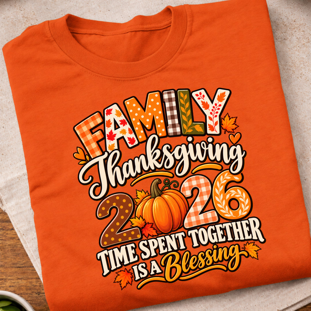 Family Thanksgiving 2026 T-Shirt