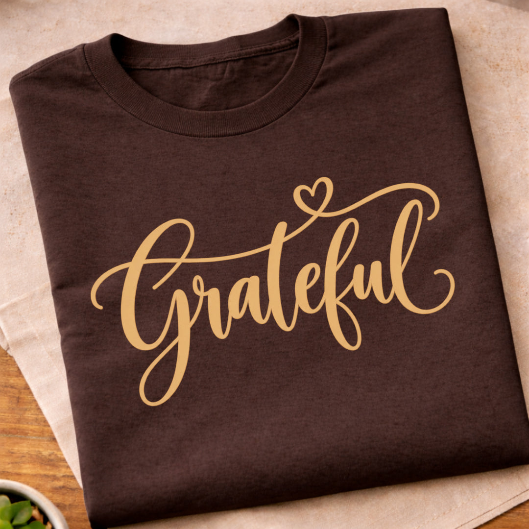 Grateful Script T-Shirt