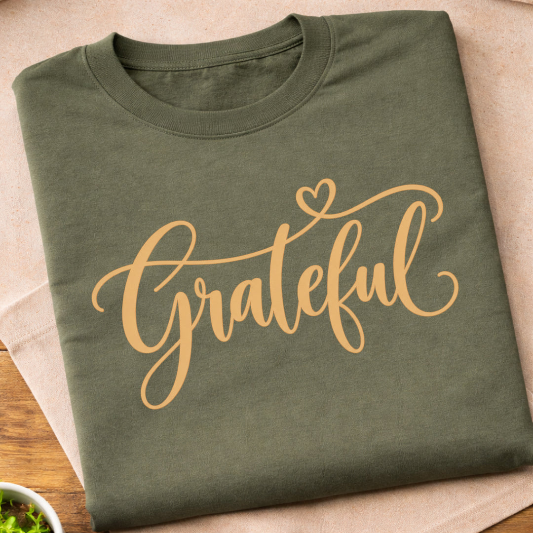 Grateful Script T-Shirt