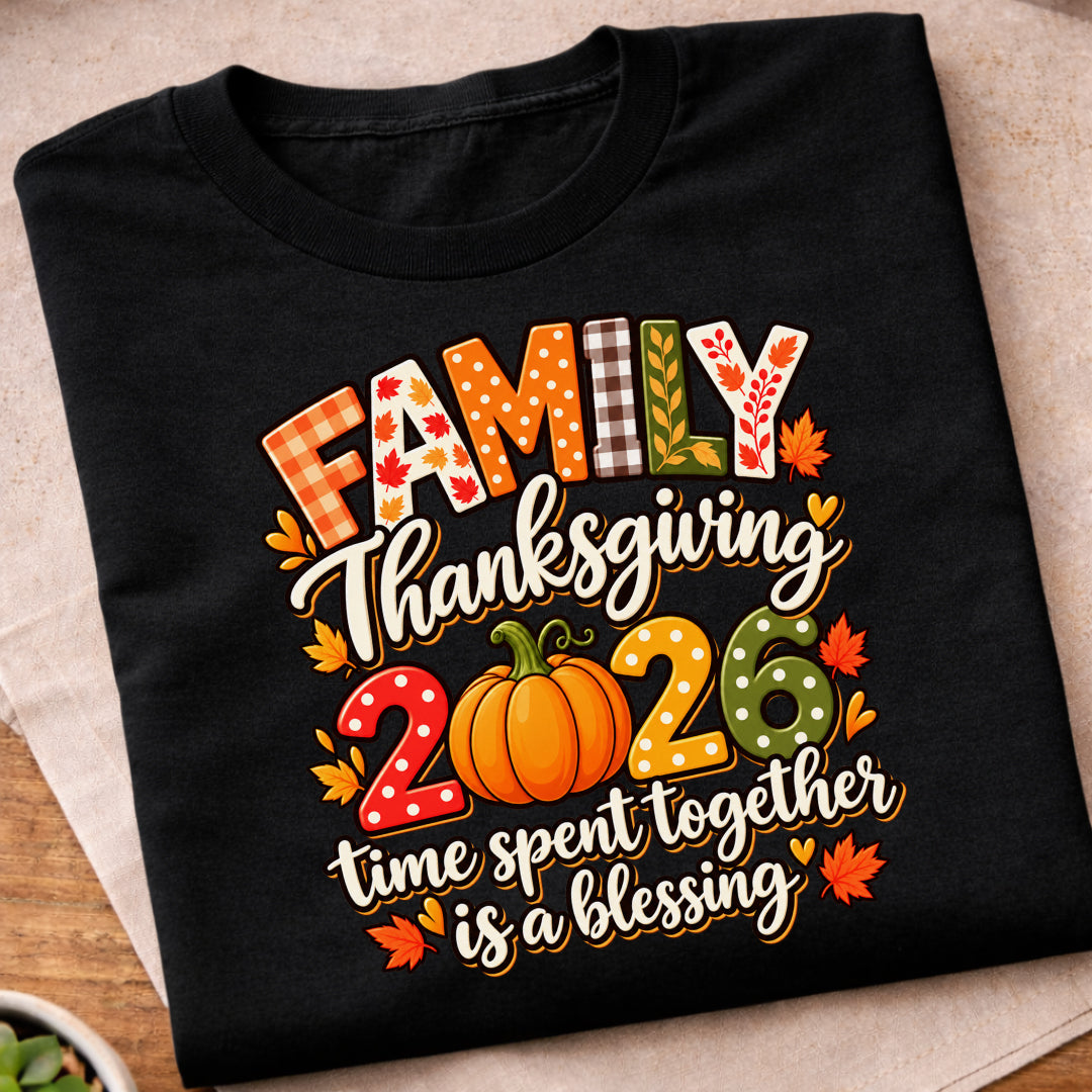 Family Thanksgiving 2026 T-Shirt