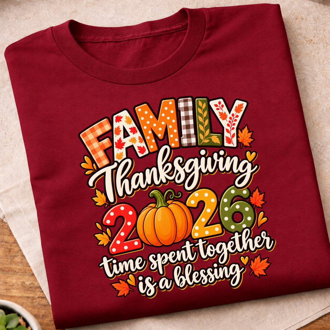 Family Thanksgiving 2026 T-Shirt