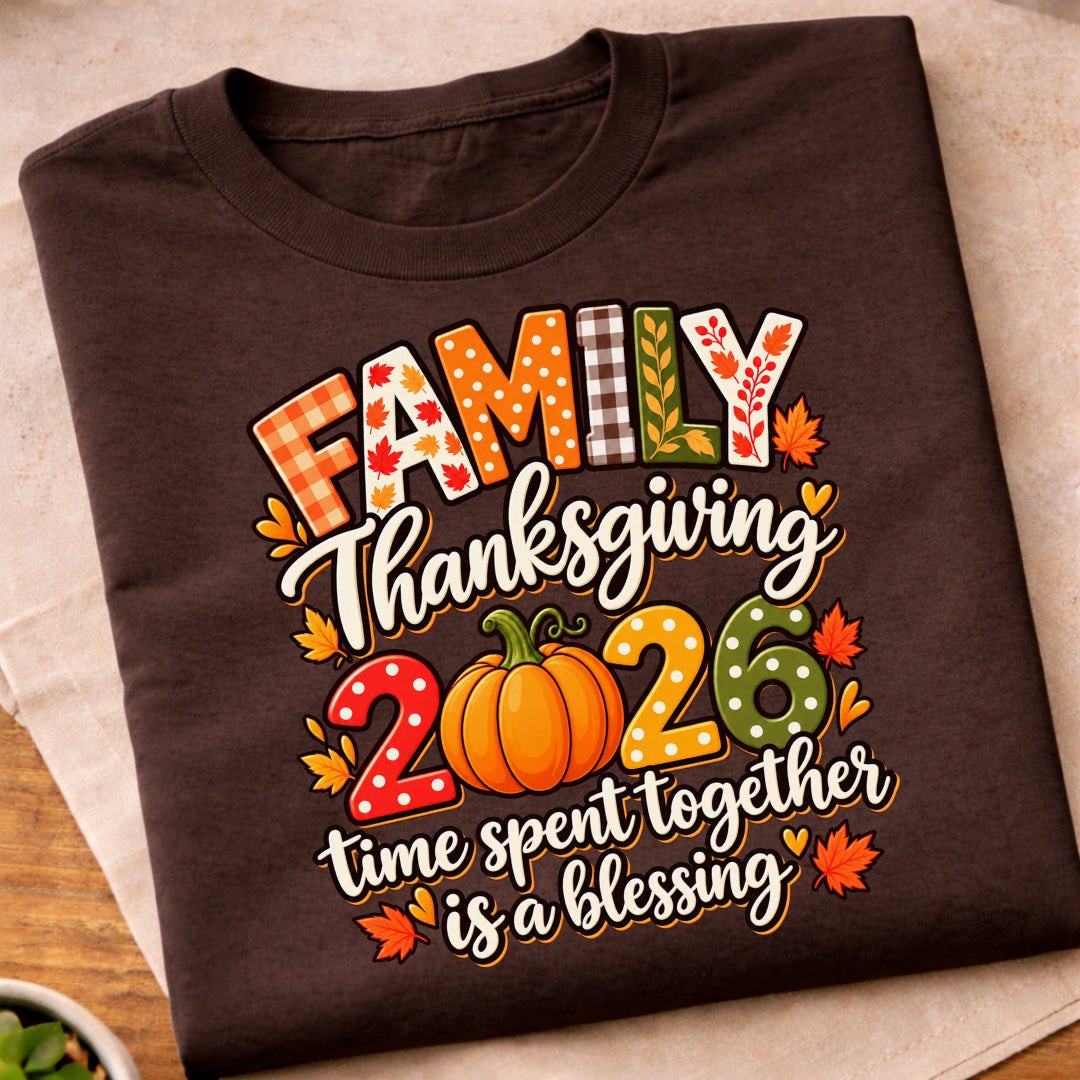 Family Thanksgiving 2026 T-Shirt
