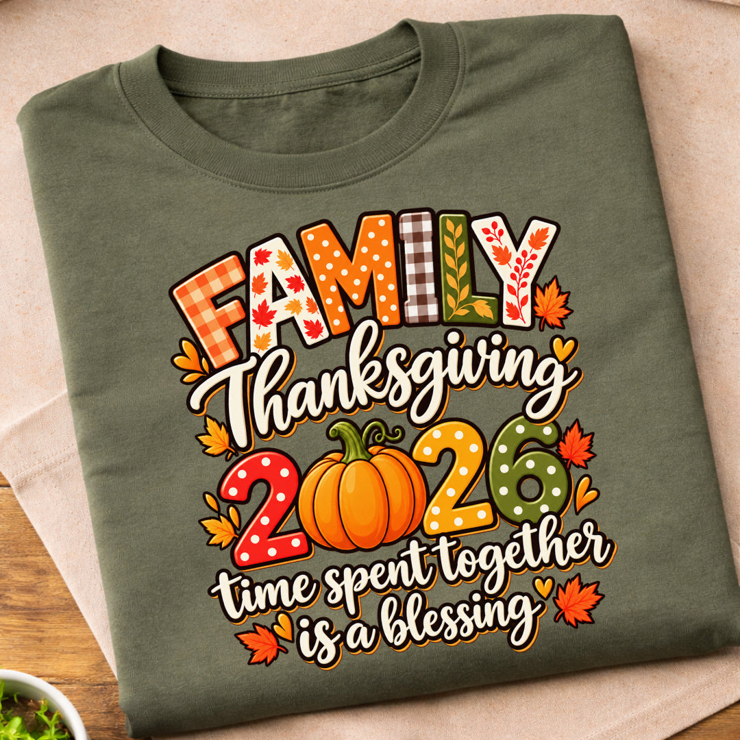 Family Thanksgiving 2026 T-Shirt
