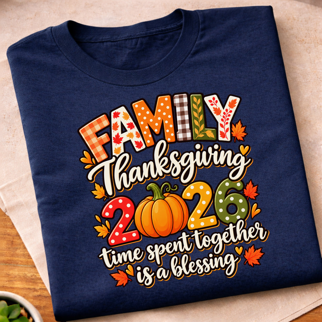 Family Thanksgiving 2026 T-Shirt