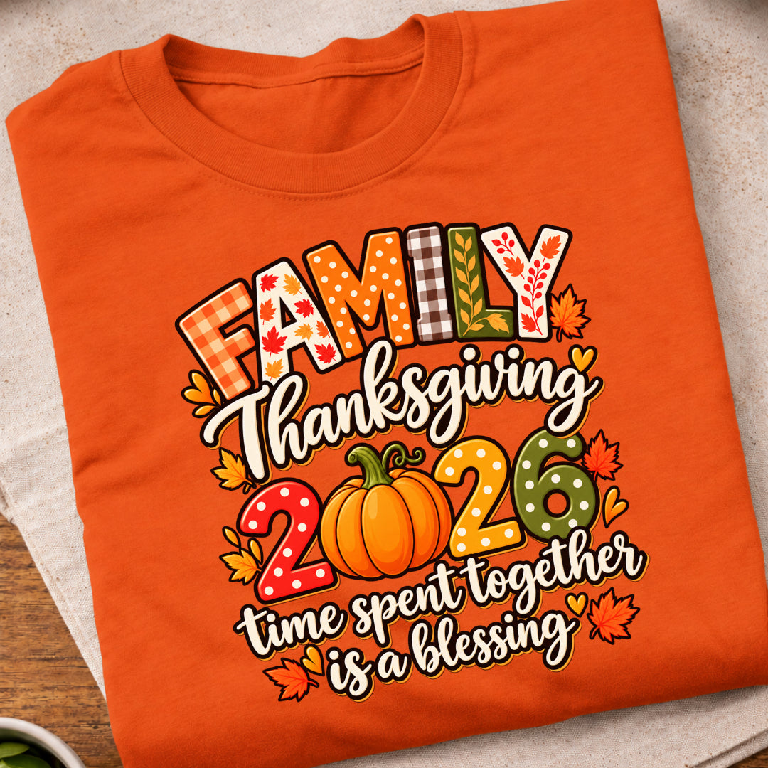 Family Thanksgiving 2026 T-Shirt