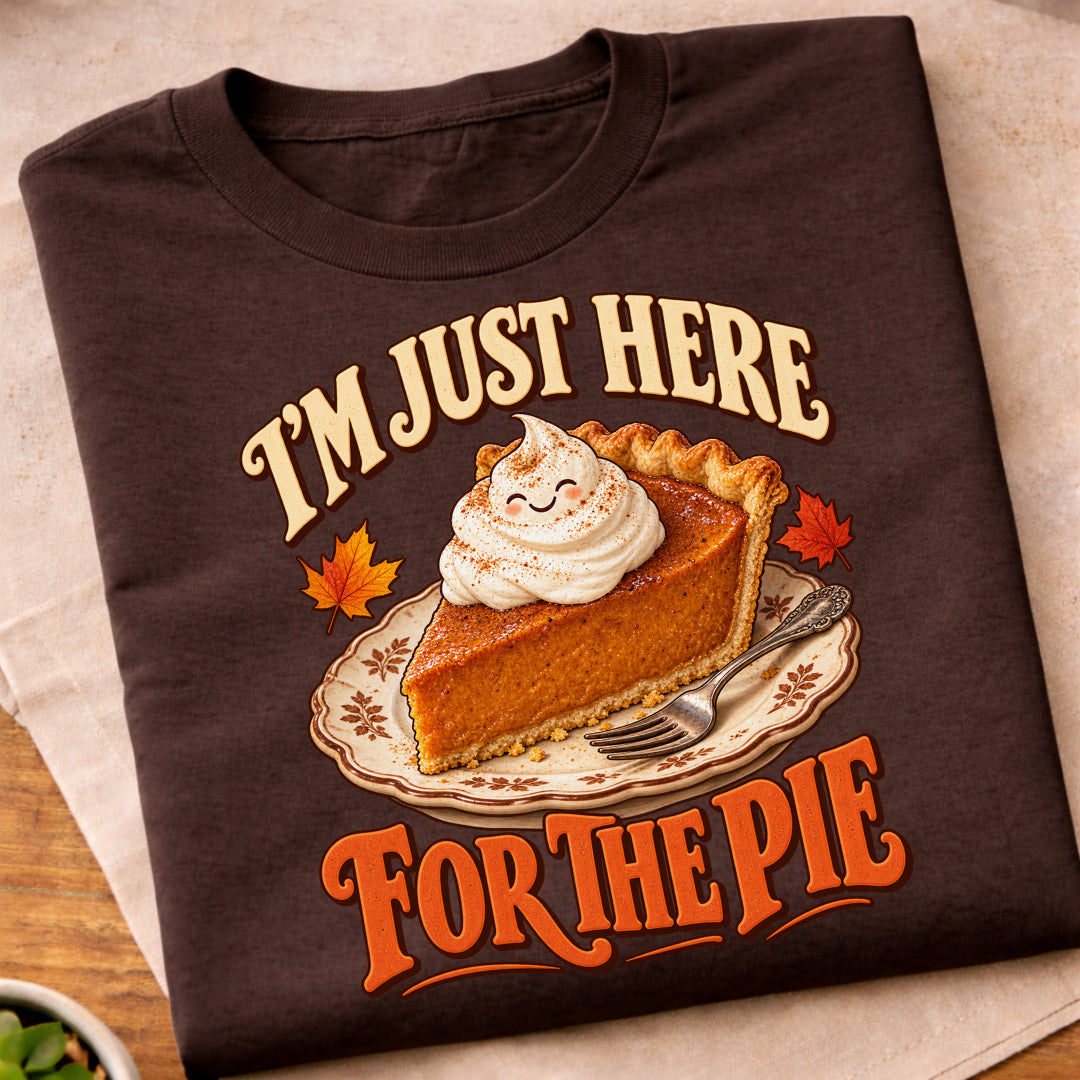 Im Just Here For The Pie T-Shirt