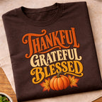 Thankful Grateful Blessed T-Shirt