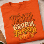 Thankful Grateful Blessed T-Shirt