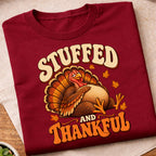 Stuffed And Thankful Turkey T-Shirt