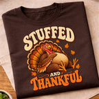 Stuffed And Thankful Turkey T-Shirt