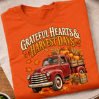 Grateful Hearts Harvest Days Truck T-Shirt