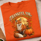 Thankful For The Little Things Fox T-Shirt