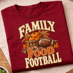 Family Food Football T-Shirt