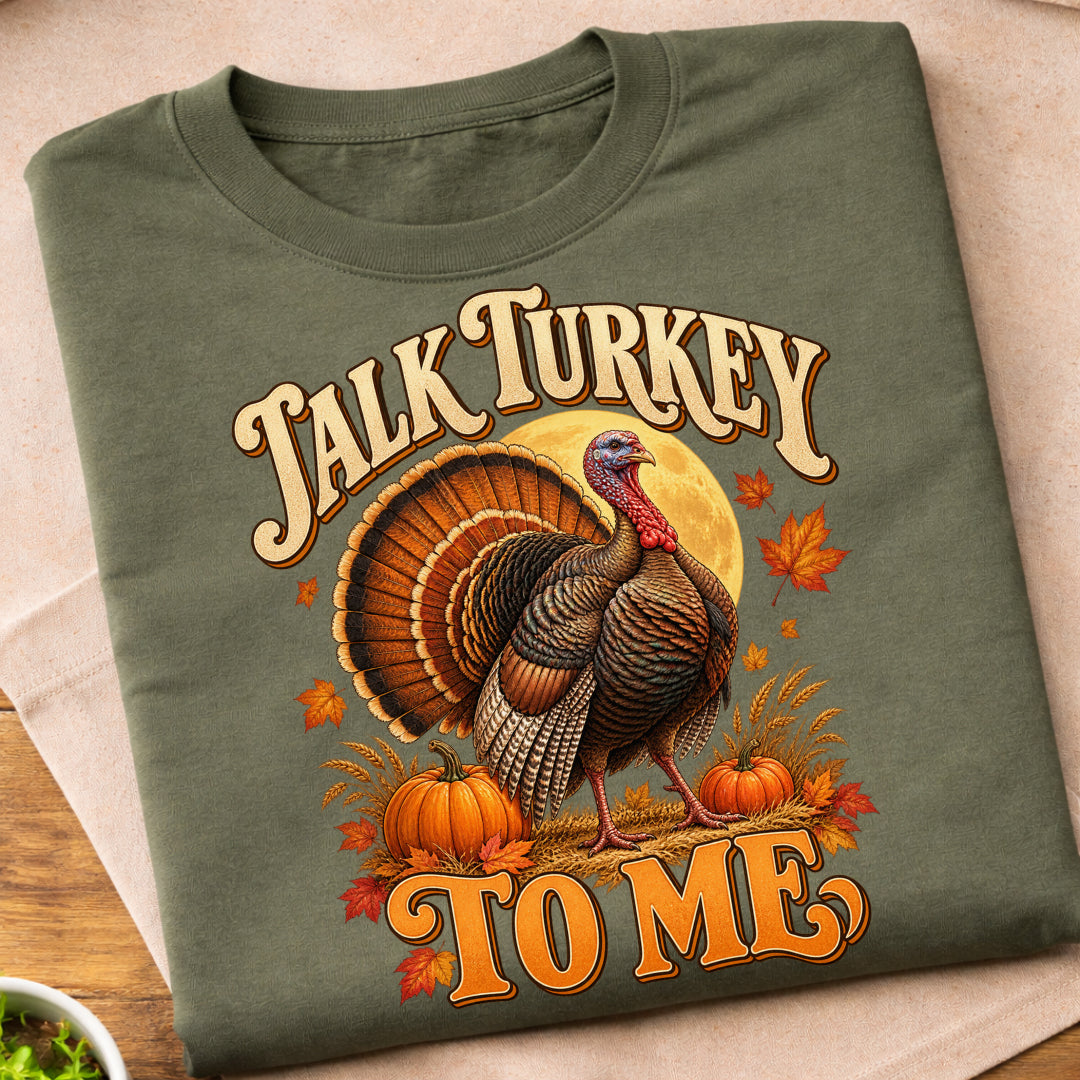Talk Turkey To Me Vintage T-Shirt