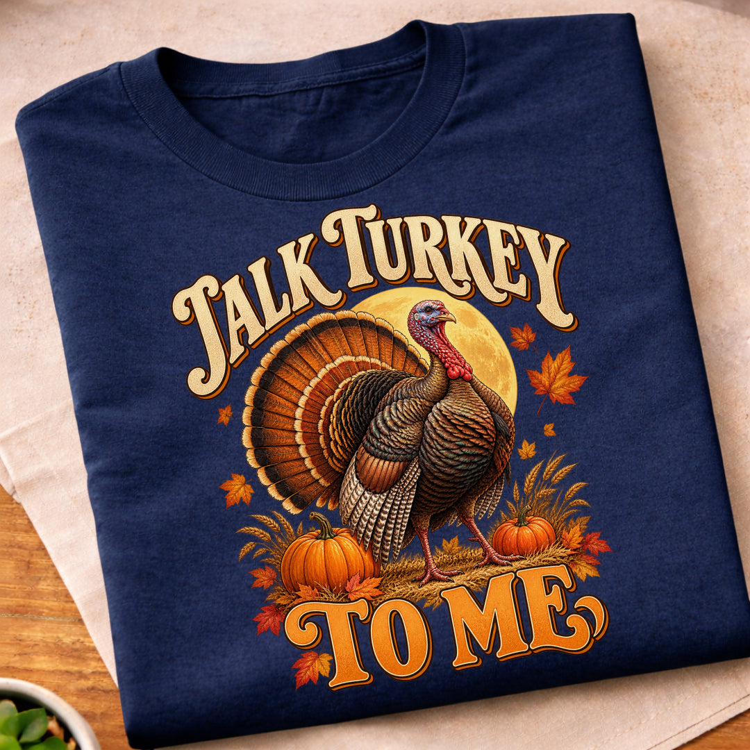 Talk Turkey To Me Vintage T-Shirt