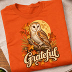 Grateful Autumn Owl T-Shirt