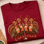 Turkey Singing Quartet T-Shirt