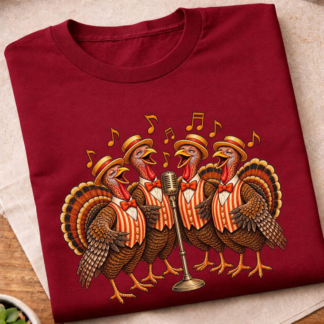 Turkey Singing Quartet T-Shirt
