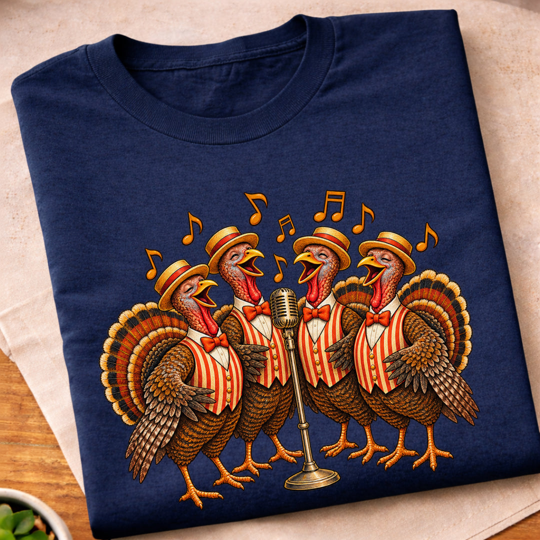Turkey Singing Quartet T-Shirt