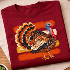 Vintage Turkey Side Profile T-Shirt
