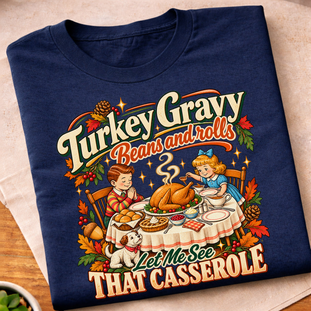 Turkey Gravy Beans And Rolls T-Shirt