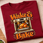 Wake And Bake Thanksgiving Turkey T-Shirt