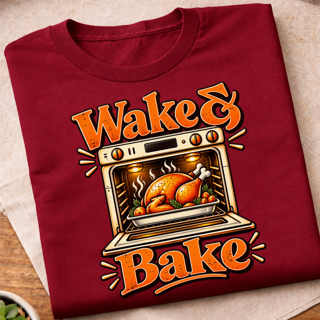 Wake And Bake Thanksgiving Turkey T-Shirt