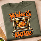 Wake And Bake Thanksgiving Turkey T-Shirt