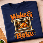 Wake And Bake Thanksgiving Turkey T-Shirt