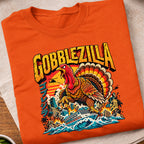Gobblezilla Giant Turkey Cruise T-Shirt