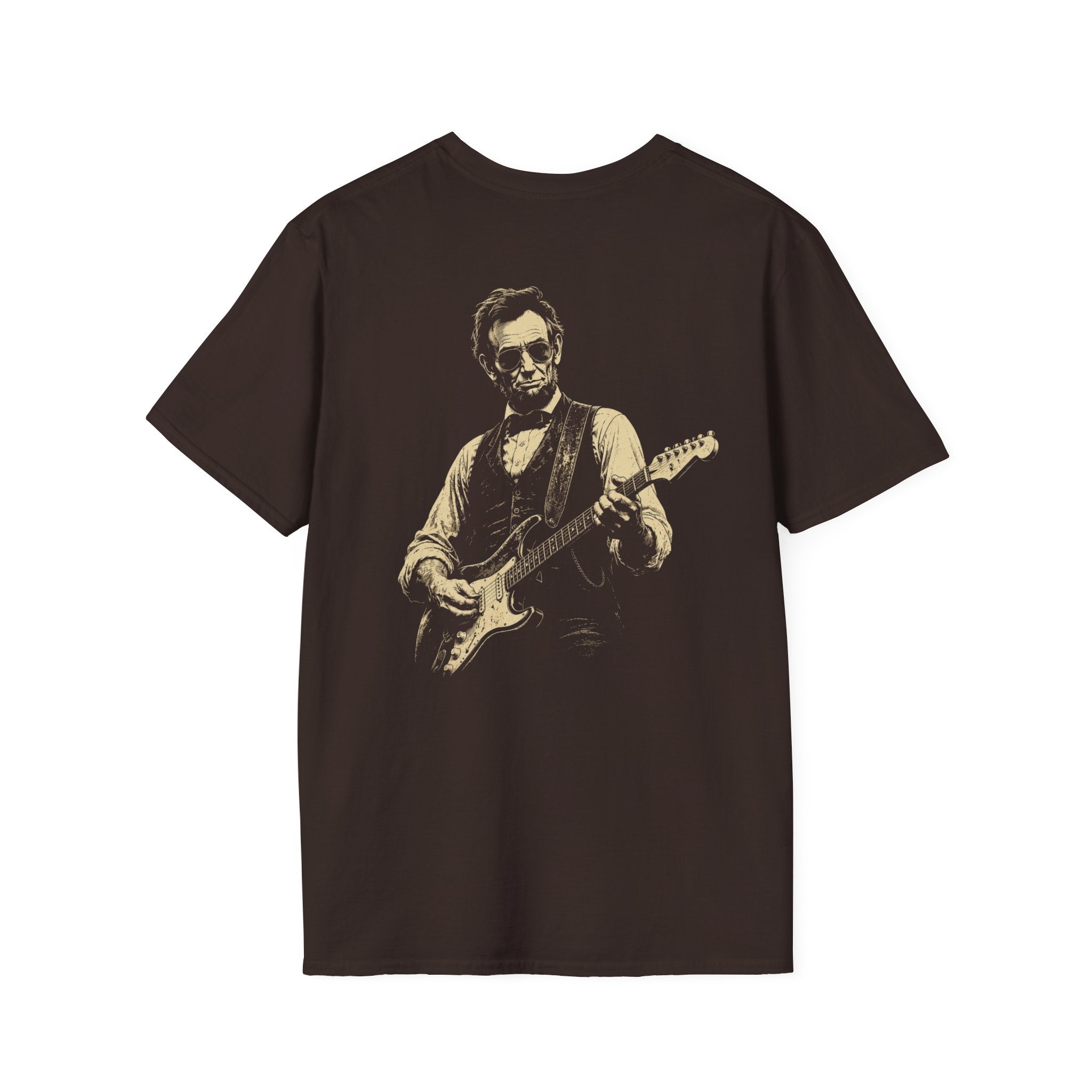 Back Print Abraham Lincoln T-Shirt