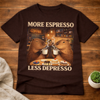 More Espresso Less Depresso T-Shirt