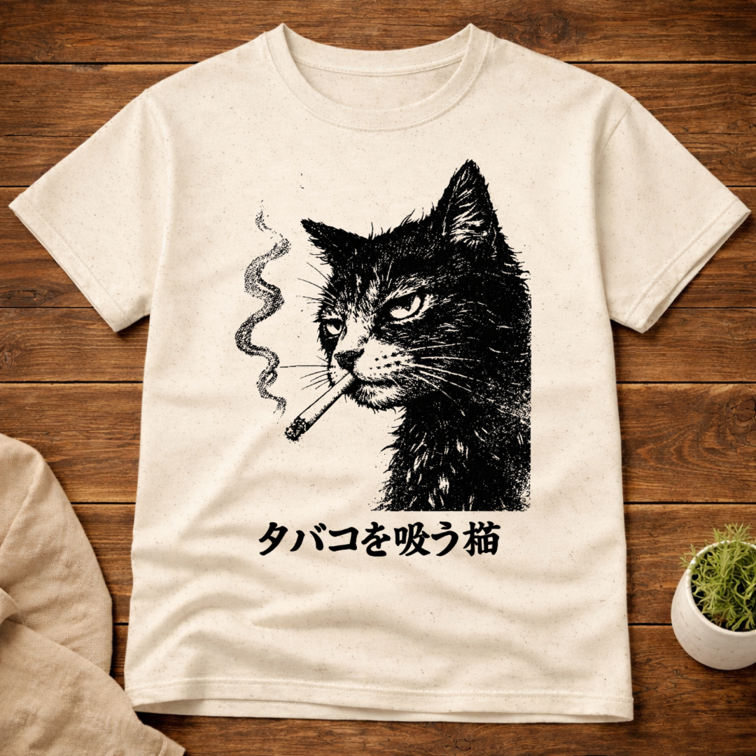 The Smoking Cat T-Shirt