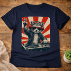 Raccoon DJ T-Shirt