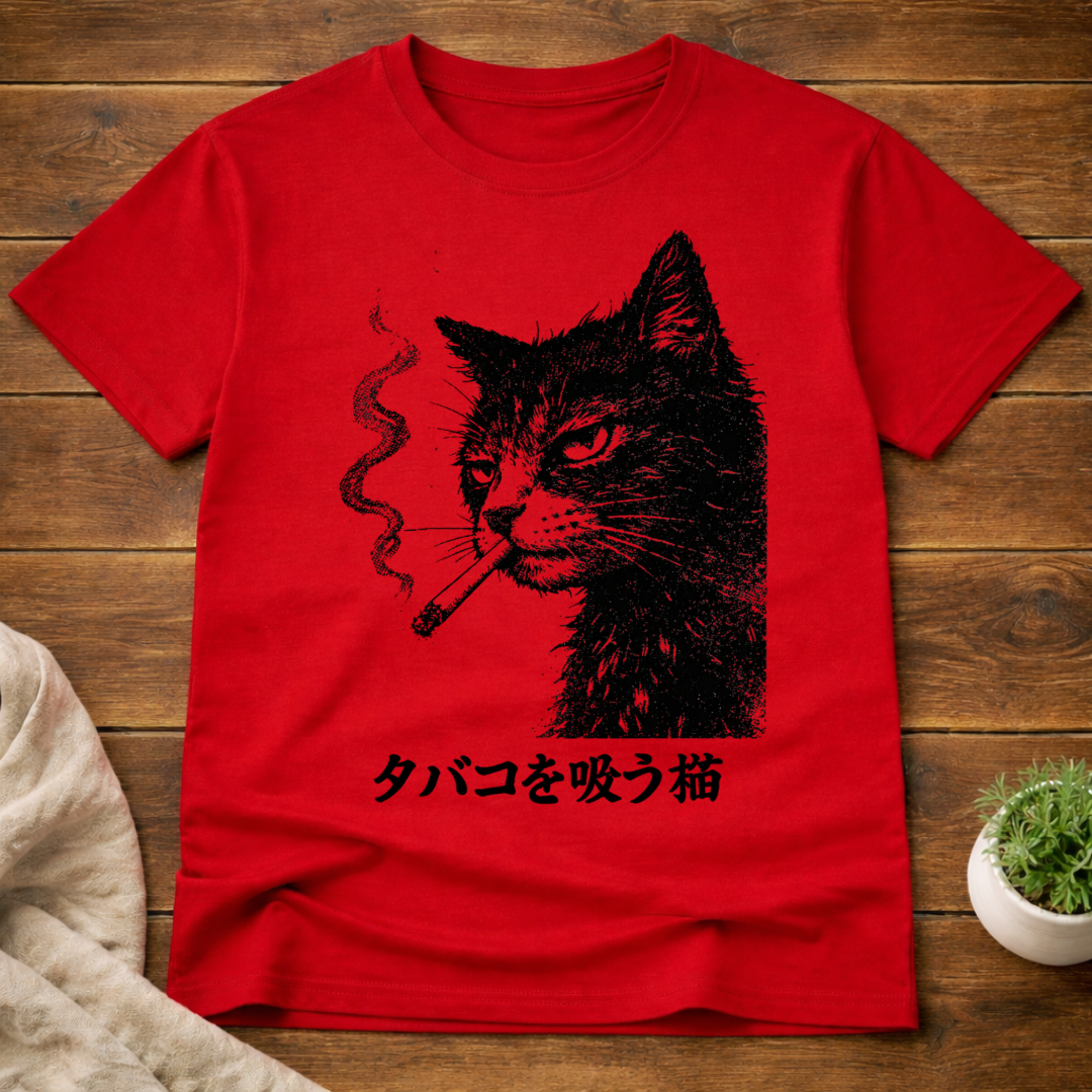 The Smoking Cat T-Shirt