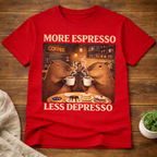 More Espresso Less Depresso T-Shirt