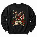 Merry Cryptmas Dancing Skeletons Sweatshirt
