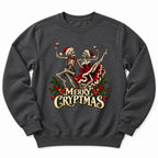 Merry Cryptmas Dancing Skeletons Sweatshirt