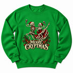 Merry Cryptmas Dancing Skeletons Sweatshirt