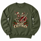 Merry Cryptmas Dancing Skeletons Sweatshirt