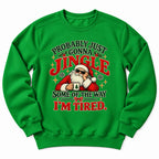 Jingle Tired Santa Sweatshirt