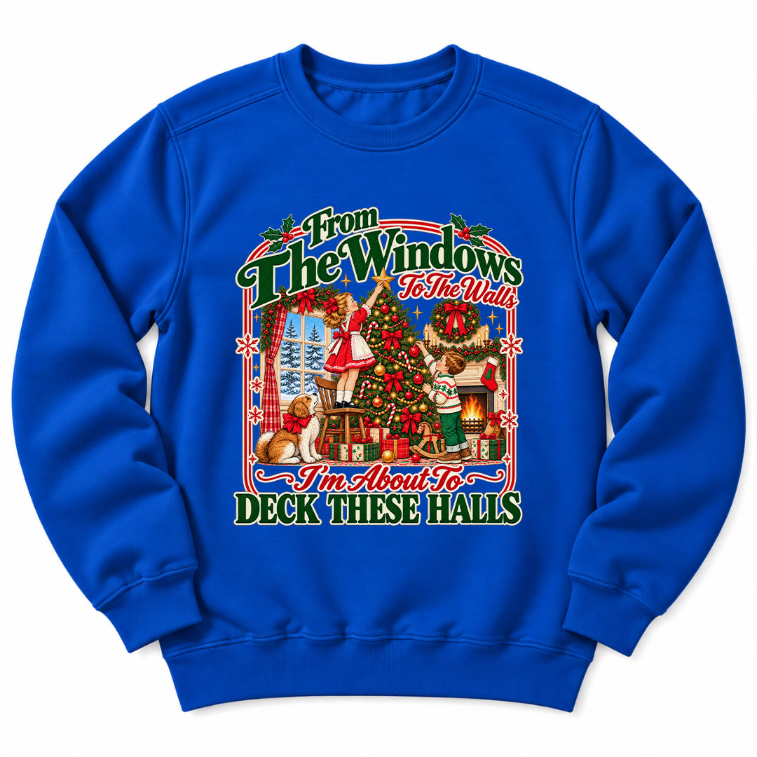 From Windows To Deck Halls Sweatshirt